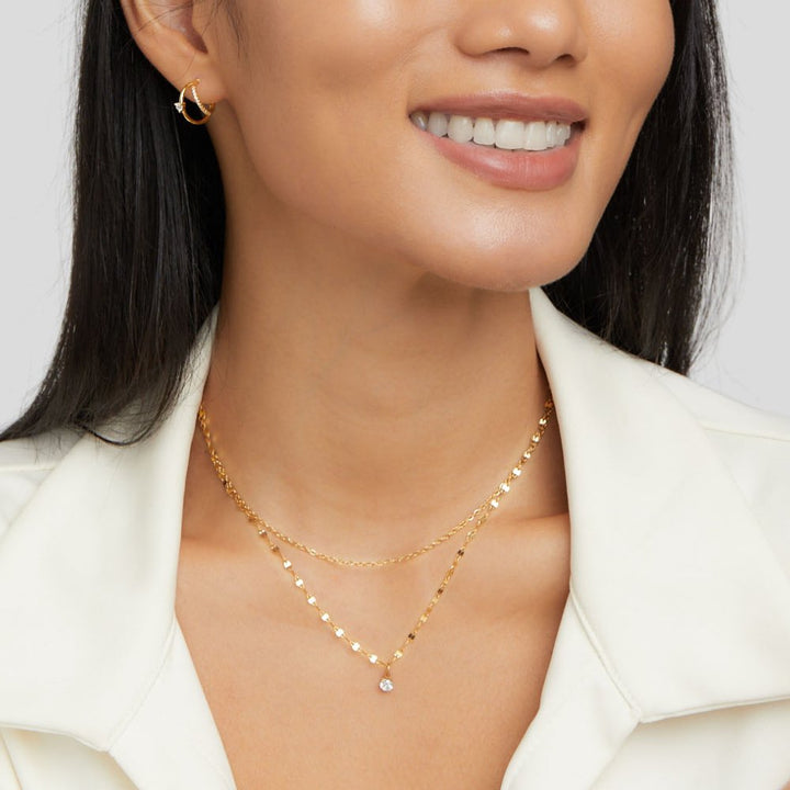 Collar de Capa de Cristal Piya