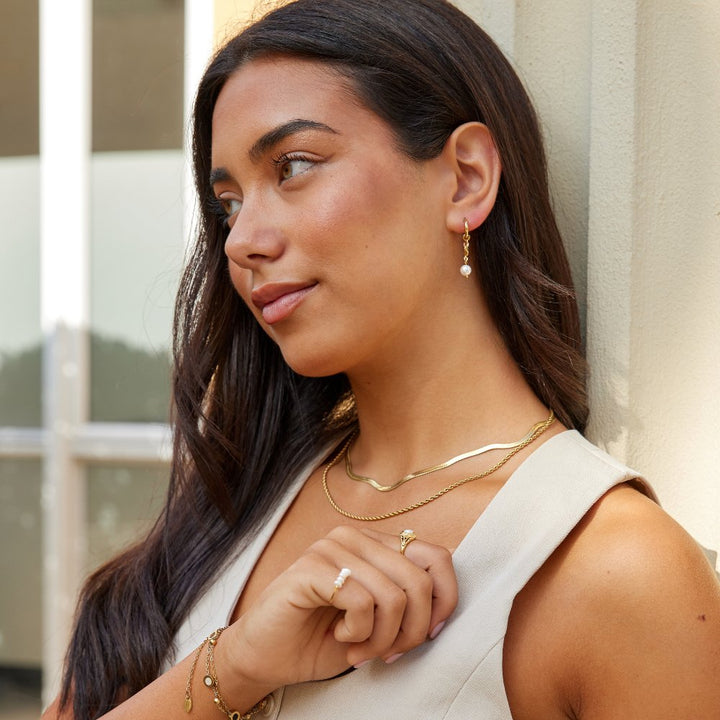 Pendientes de Borlas de Perlas Rini