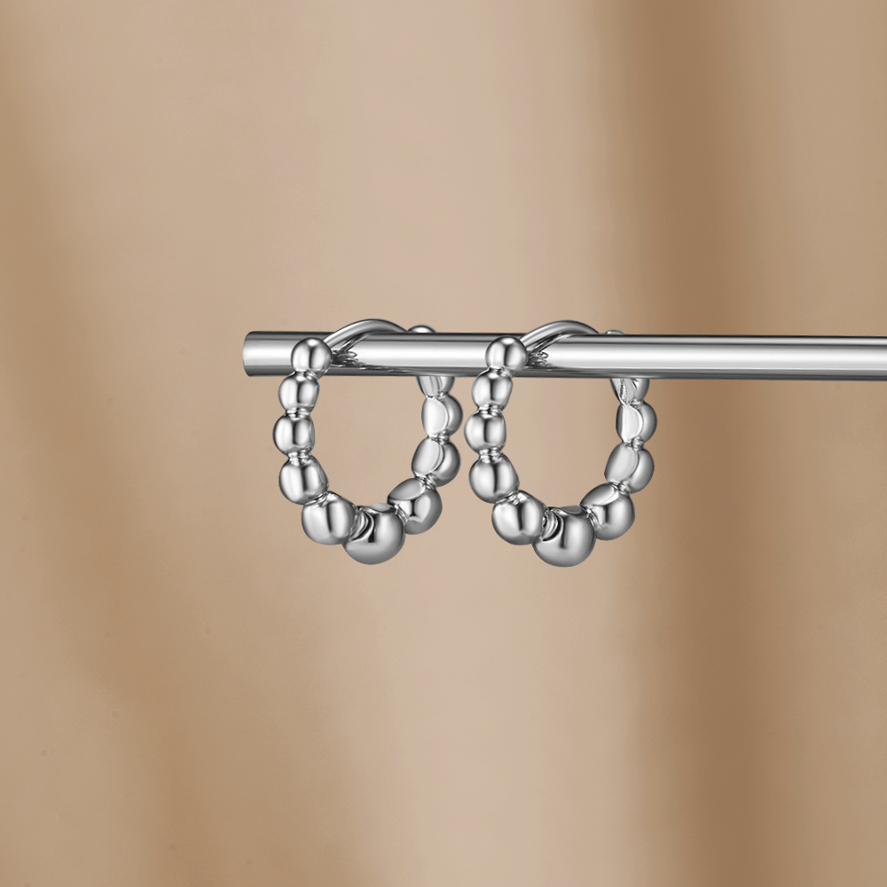 Pendientes de Aro de Plata Roma