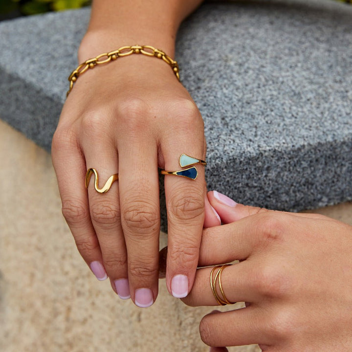 Anillo Safira Blue Dream