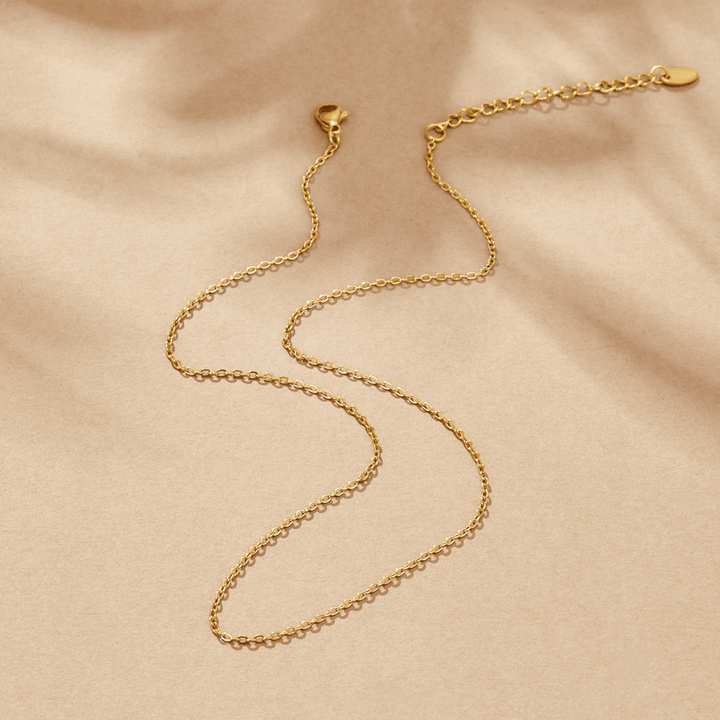 Collar de encanto con cadena simple