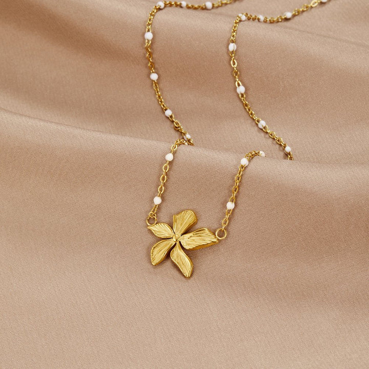 Collar de cuentas 'Flor de Primavera'