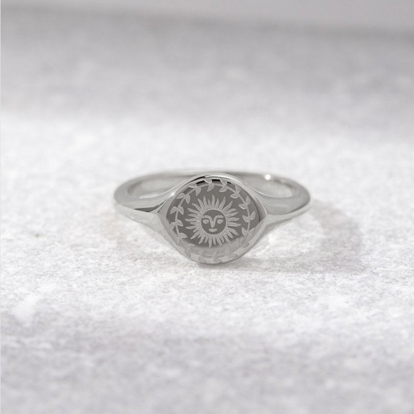 Anillo de Plata del Solsticio de Verano