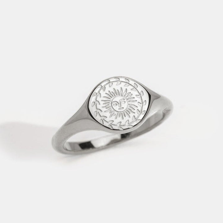 Anillo de Plata del Solsticio de Verano