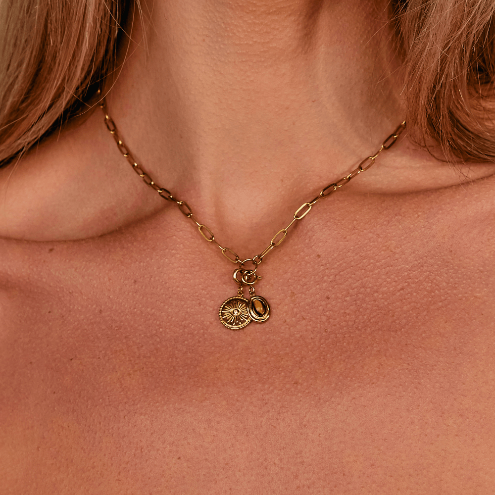 Encanto de Piedra Ojo de Tigre