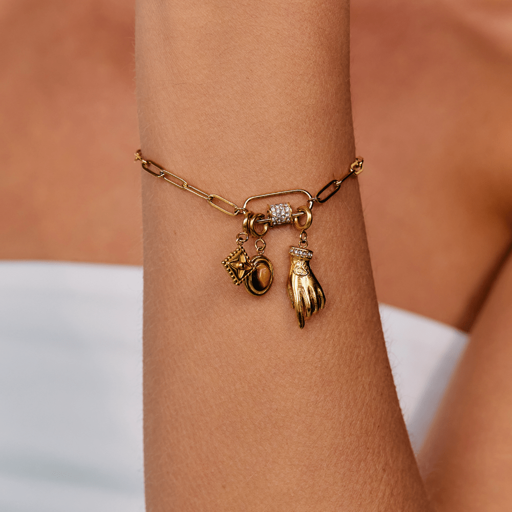 Encanto de Piedra Ojo de Tigre