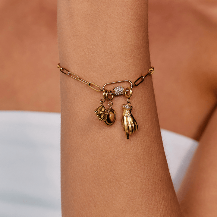 Encanto de Piedra Ojo de Tigre