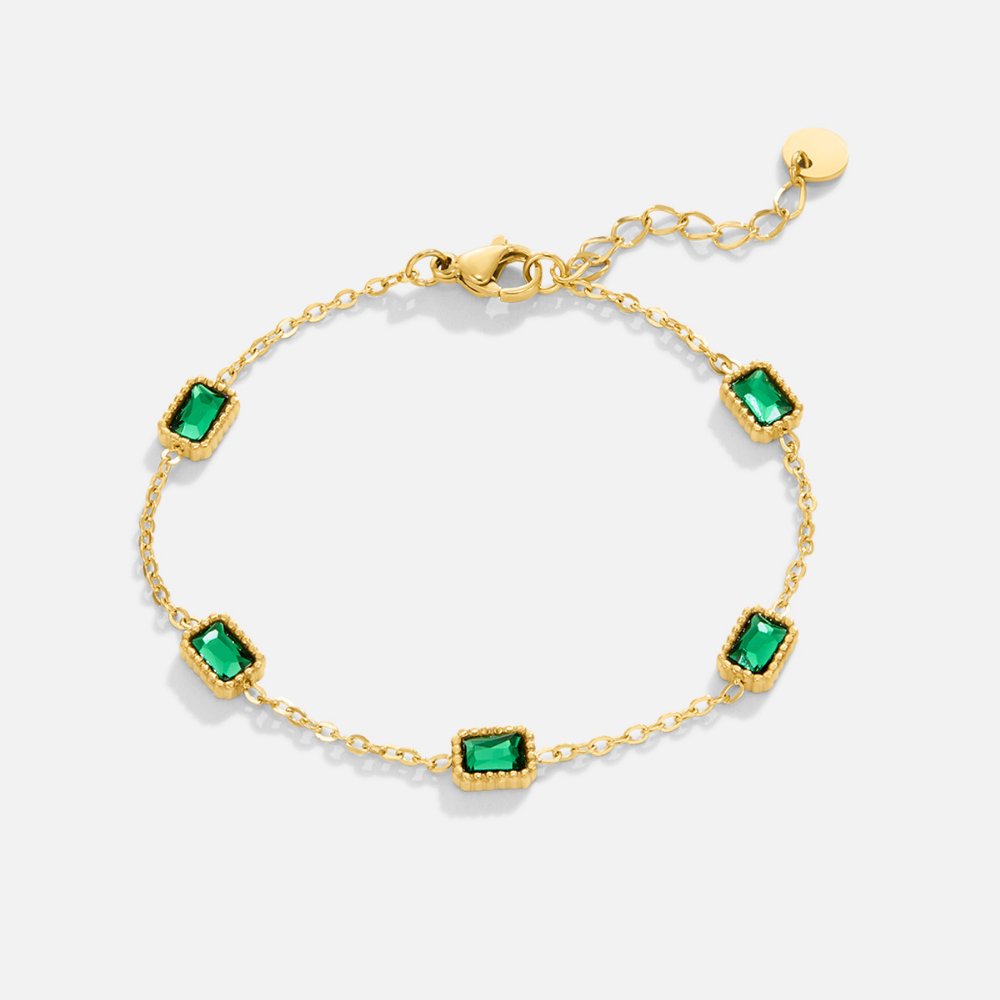 Pulsera Trinity Emerald