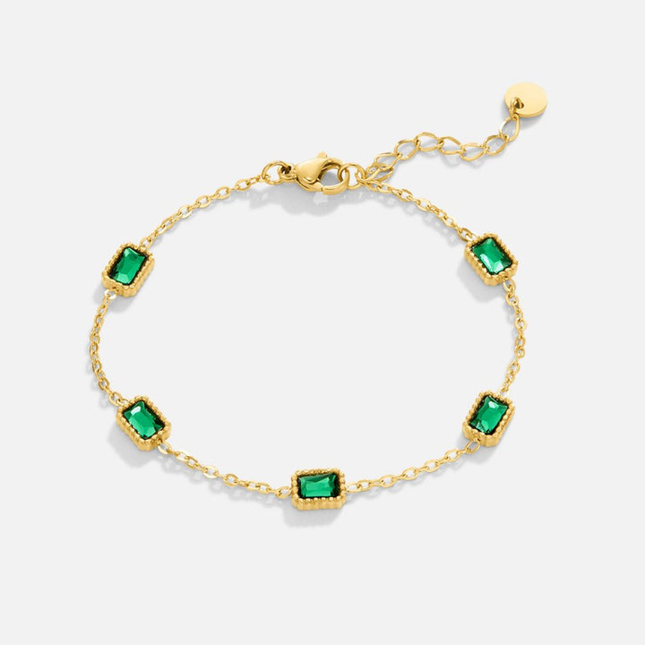 Pulsera Trinity Emerald