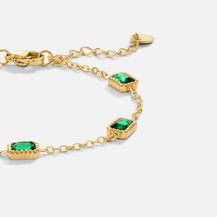 Pulsera Trinity Emerald
