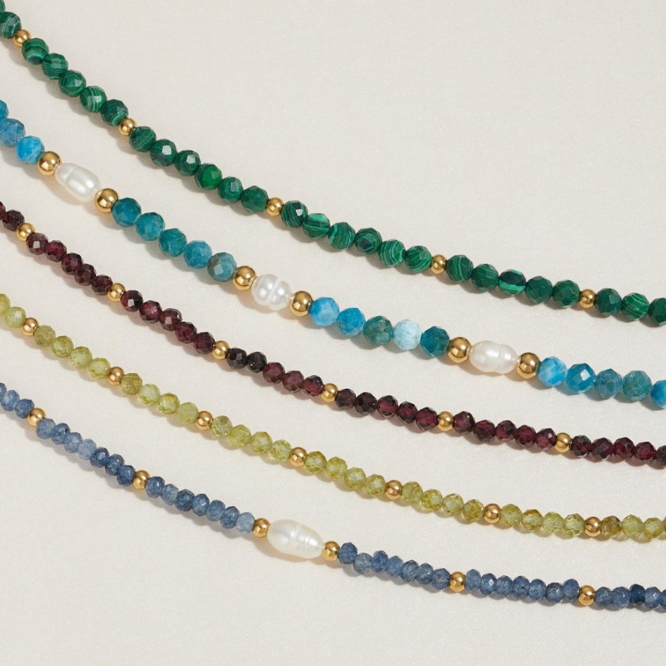 Pulsera de Perlas y Turquesa