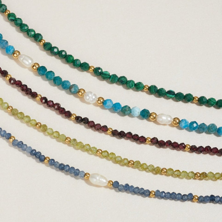 Pulsera de Perlas y Turquesa