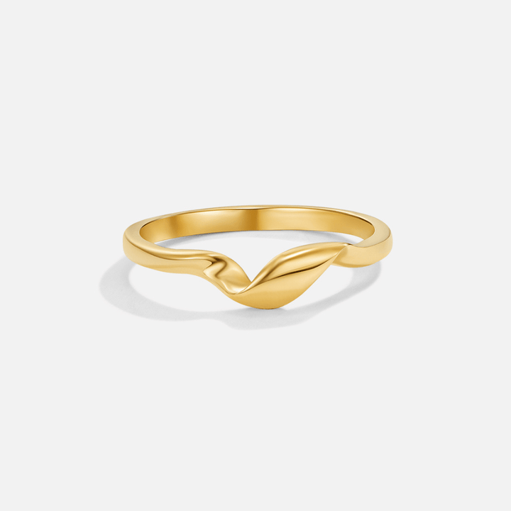 Anillo de Oro Torcido Athena