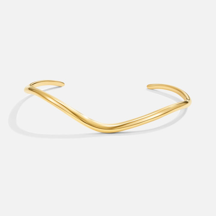 Pulsera de Oro Wave