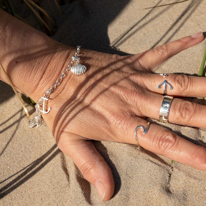 Anillo Susurro del Océano – Abraza las Vibras del Mar