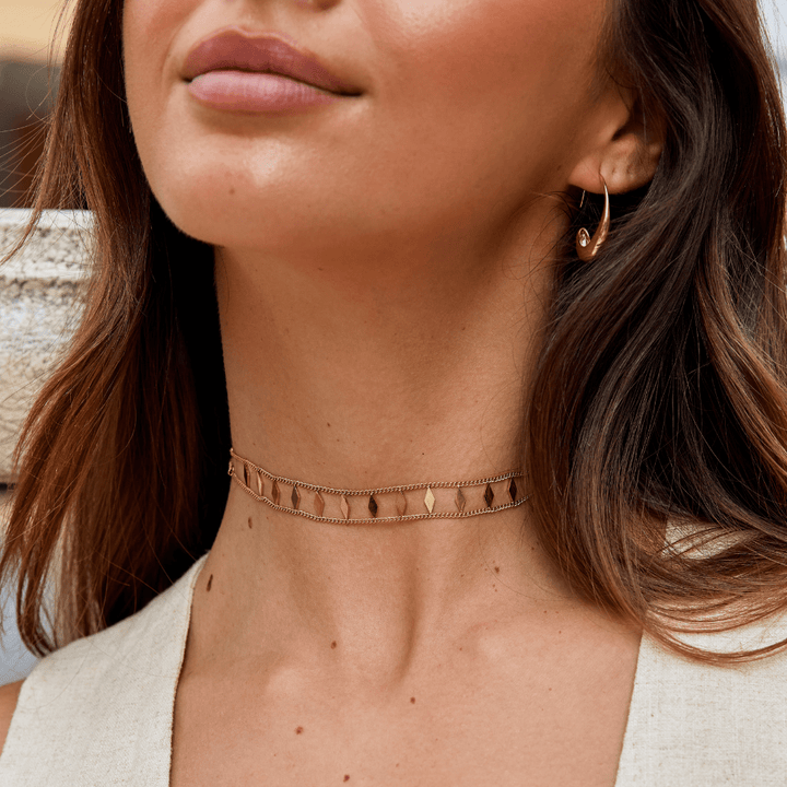 Choker de Oro Zara