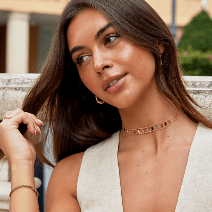 Choker de Oro Zara